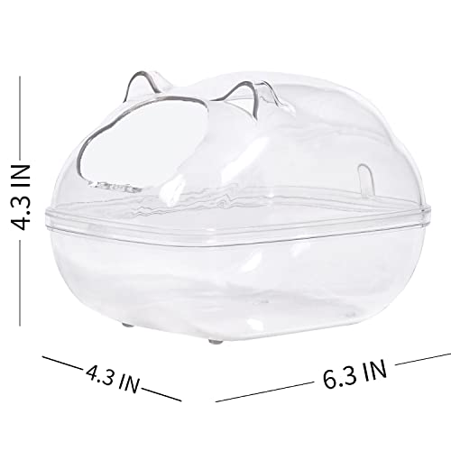 Sand Bath Container Kit with Cleaning and Bathing Accessories
