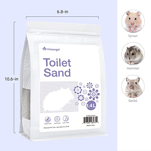 High-Quality Potty Sand for Small Pets - 1.4 L x 2 (Purple Label)