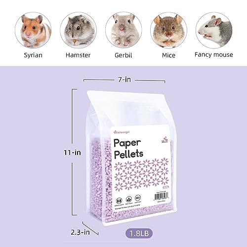 Paper Pellets Bedding for Small Animals - Add Comfort & Warmth To Any Cage