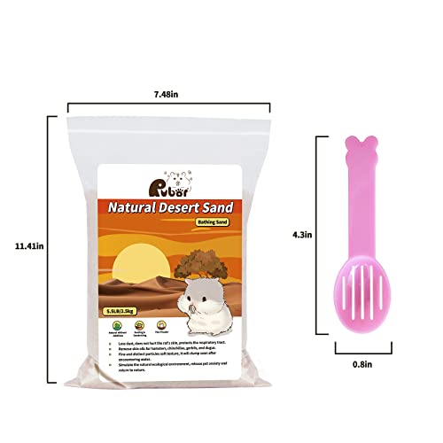 No-Dust Desert Sand Natural Cleansing Potty Litter - 5.5lb