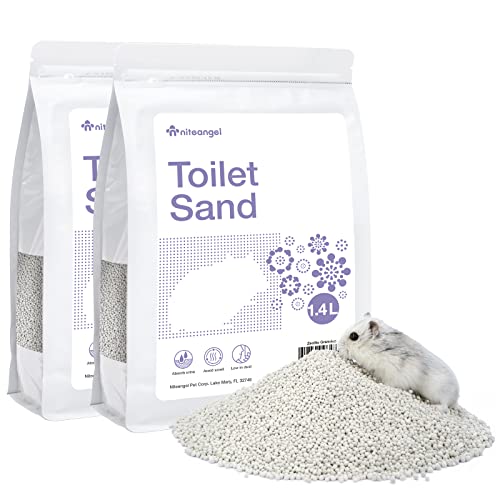 High-Quality Potty Sand for Small Pets - 1.4 L x 2 (Purple Label)