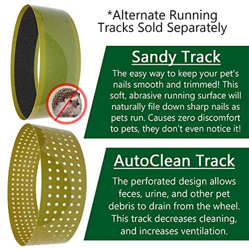 Silent Runner 12" Exercise Wheel - Fast, Durable Cage Attachment for Small Pets