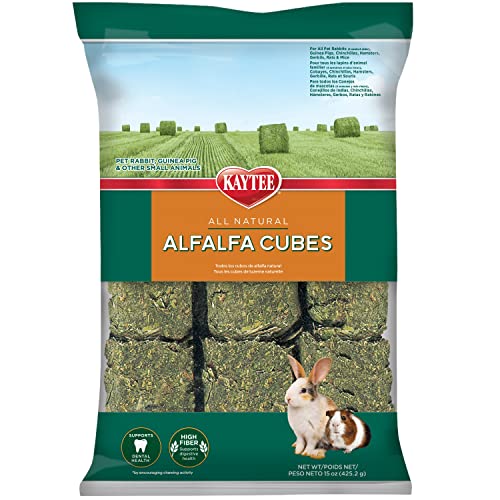High Protein Alfalfa Cubes for Small Animals - 15 oz