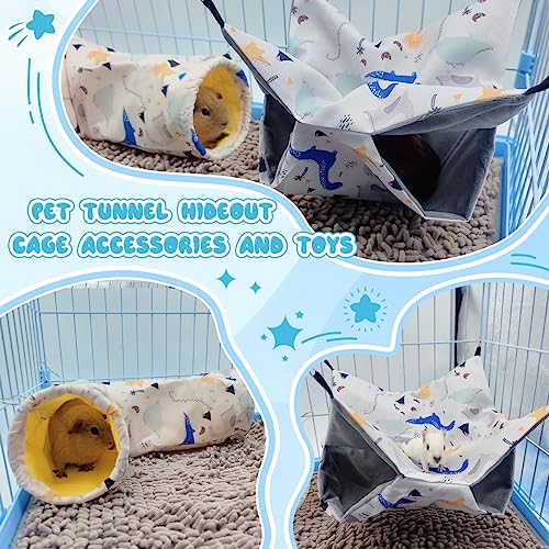 Large Caliber Tunnel Hideout & Hammock Toy for Degus